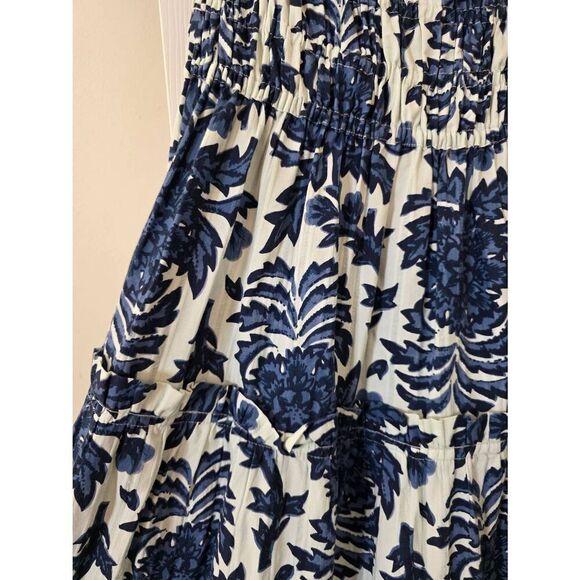 Shona Joy Diana Shirred Tiered Midi Skirt $157 US 2 - Picture 10 of 10